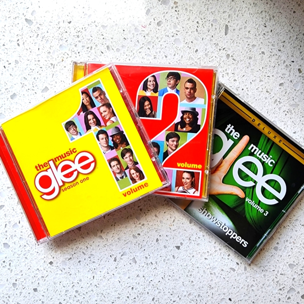 GLEE vol 1,2 & 3 CDs